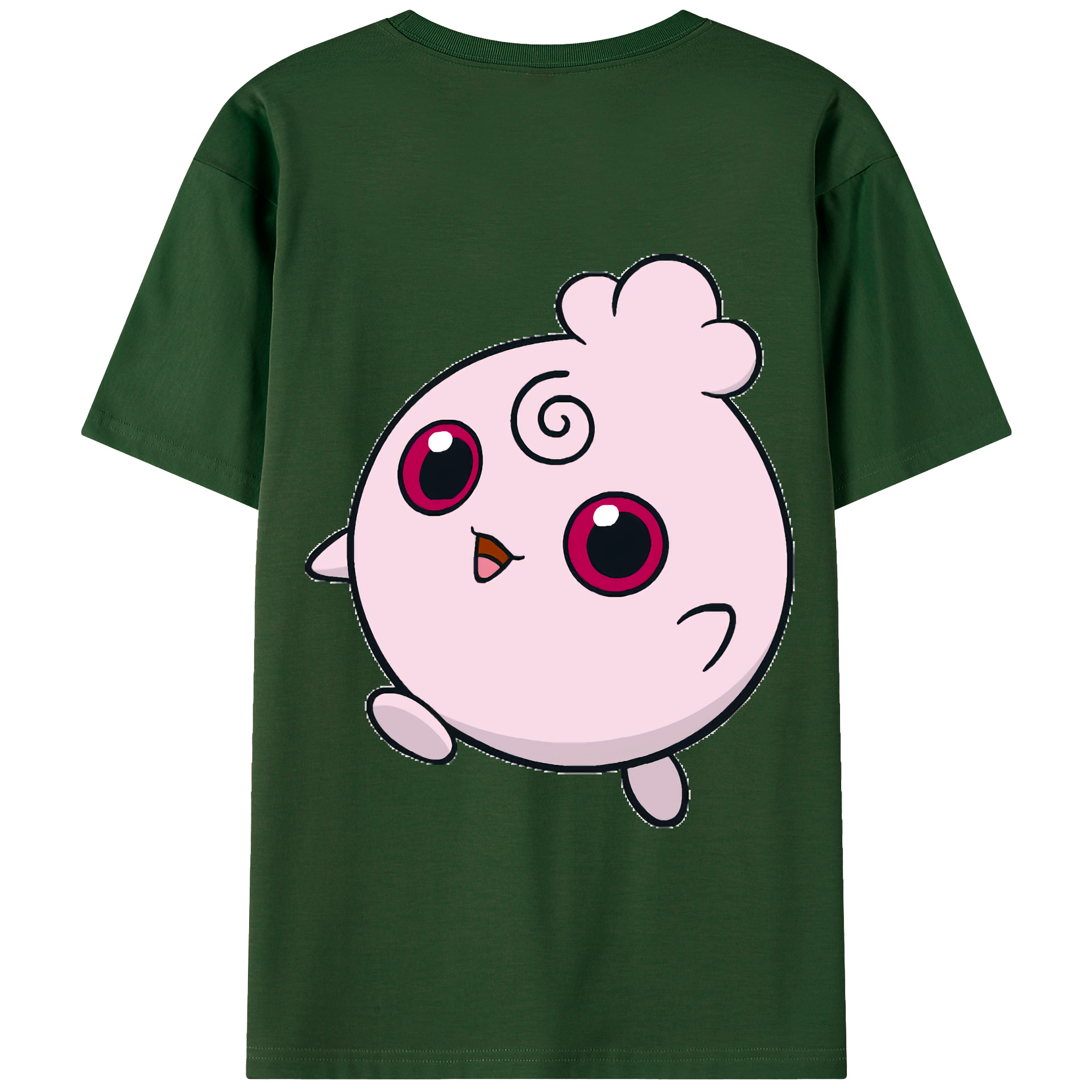 （画像用） ポケットモンスター Pokémon 綿100％半袖Tシャツ（背面プリント）